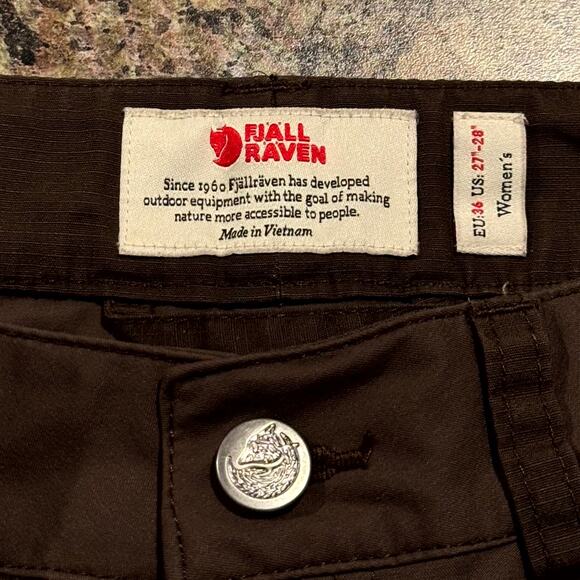 Fjallraven Abisko Lite Hiking Pants 27/28 EU 36 Outdoor G1000 Gorpcore Trousers - Picture 2 of 10